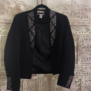 Sexy New without Tags H & M Sequin Trim Jacket